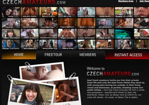 Czechamateurs most famous paid porn site for czech amateurs